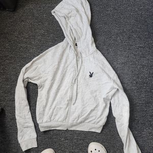Playboy zipup hoodie